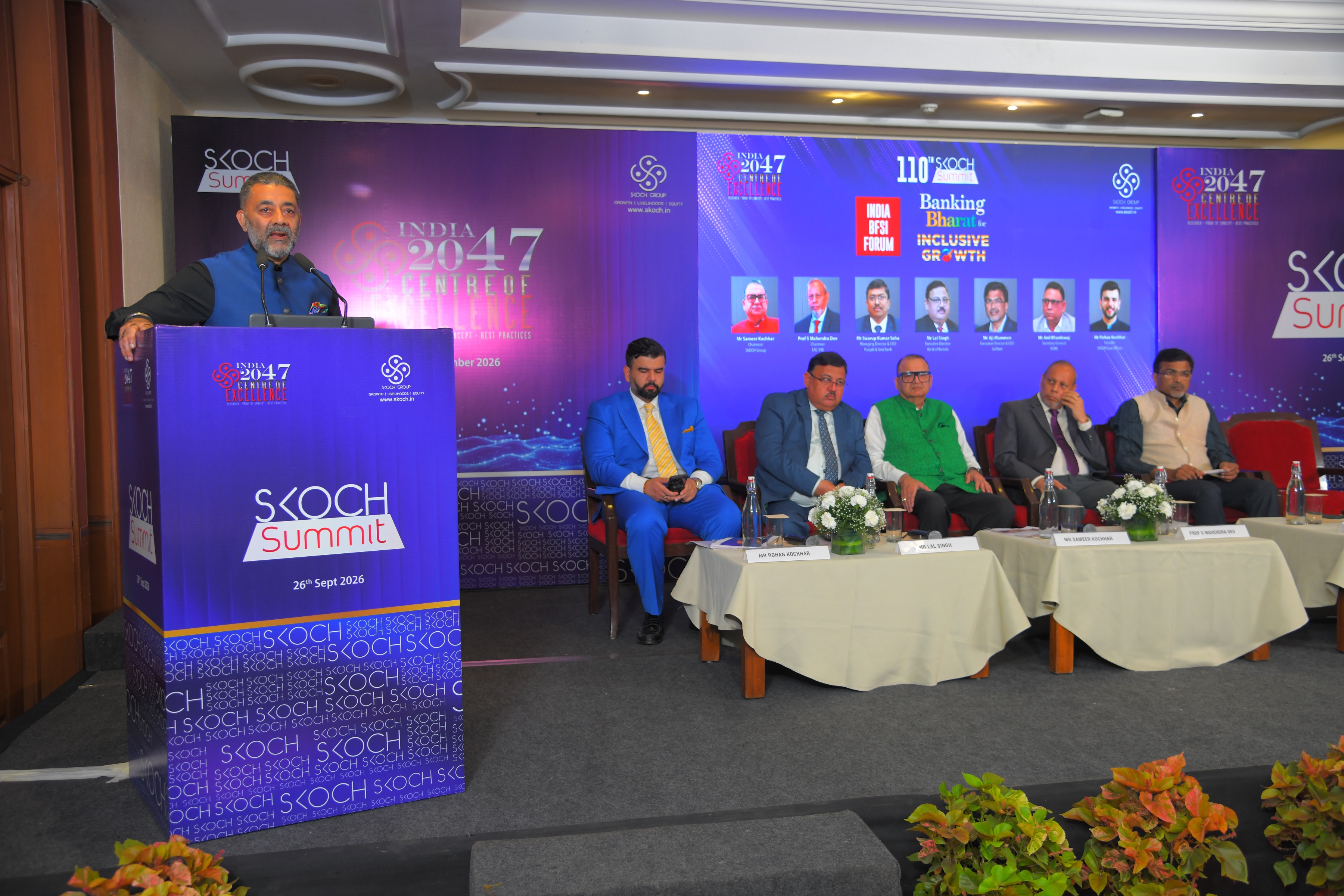 Dr Gursharan Dhanjal at the Summit - Public Policy Forum - Regulatory Framework for Viksit Bharat